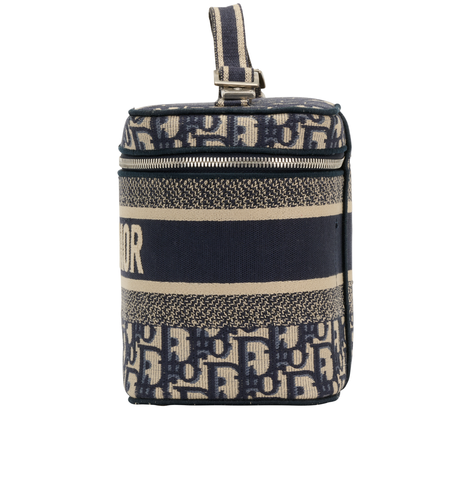 Diortravel Vanity Case, &pound;895, Handbags, Navy, Fabric, Bottom view